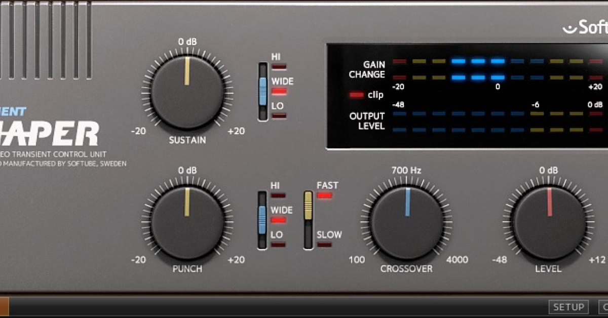 Softube transient shaper обзор